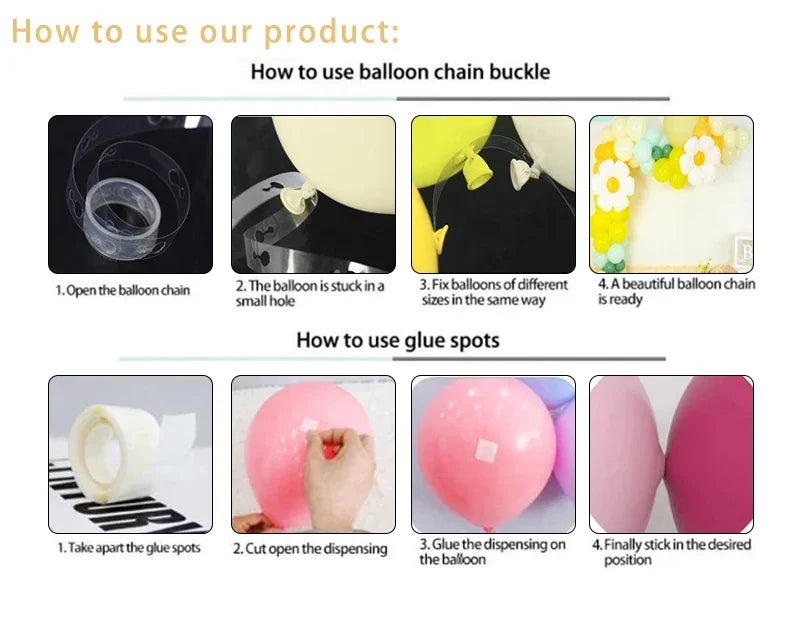 バルーン装飾 マカロンカラー&ゴールドバルーンセット 96個~235個入