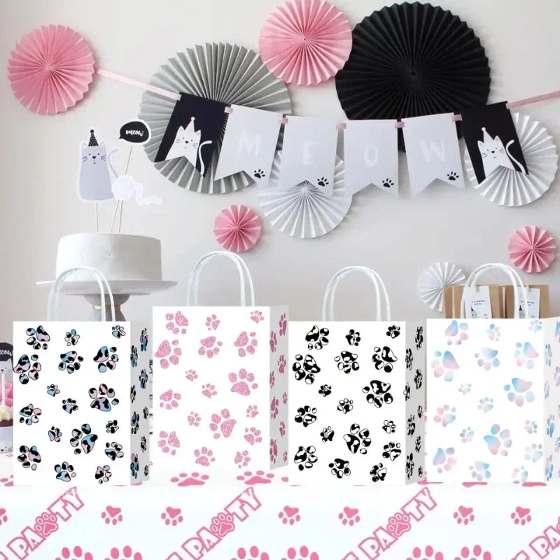 |ノベルティ用品 | アニマルパターンプリントギフトバッグ | 16 x22x8c