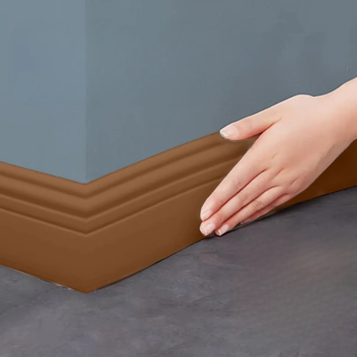 壁面装飾 幅木風粘着ボーダーシート 幅9.8㎝x200㎝ 高品質素材