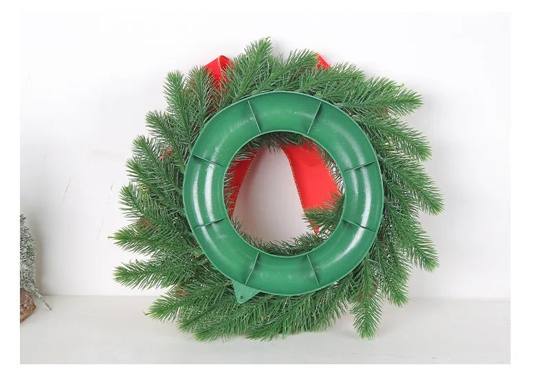 クリスマスリース|リボンデコレーションリース