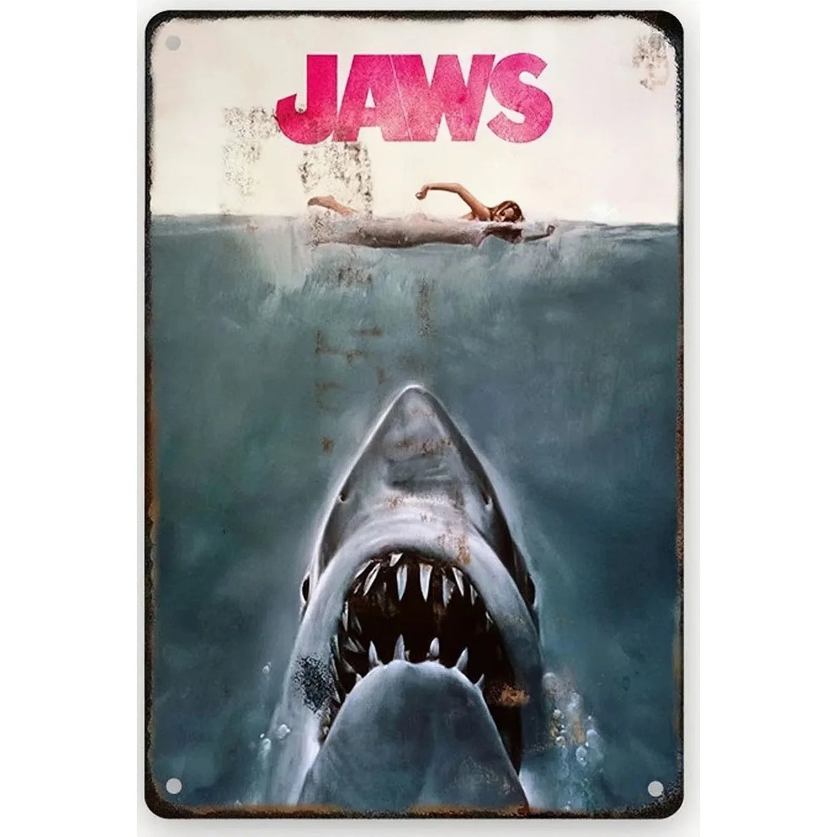 ヴィンテージ映画ブリキ看板 B