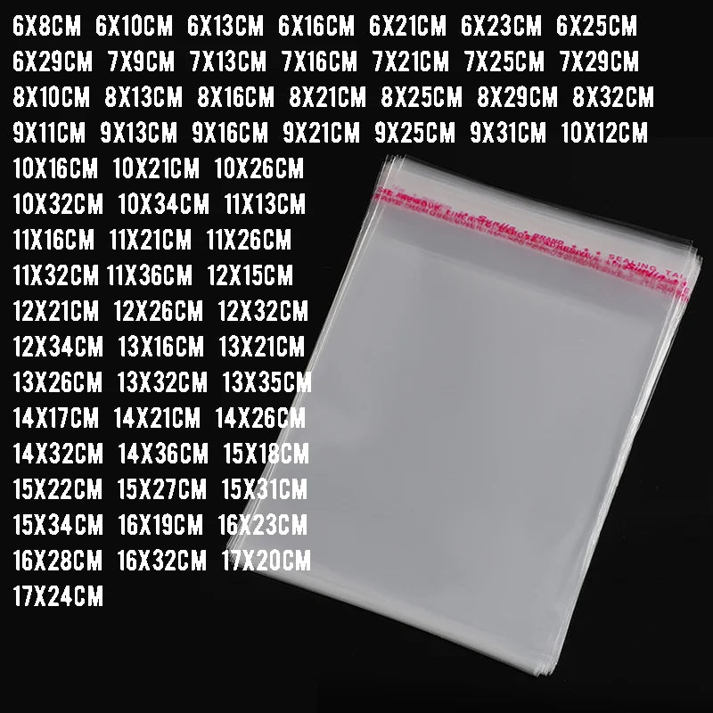 |イベント・ノベルティ用品 | 透明無地OPP袋 100枚セット