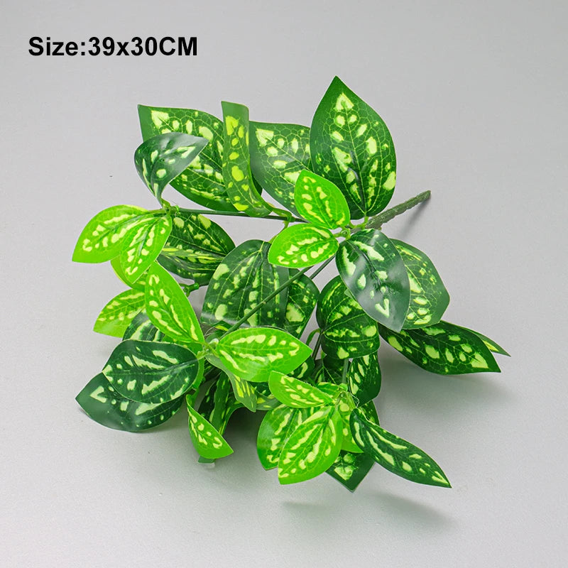 人工植物・ヤシの葉・背景・アクセサリー