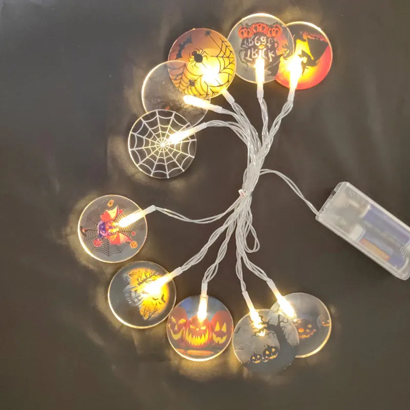 イベント・ハロウィン装飾|電源えらべるLEDデコレーションライト(1.5M/3M/6M)