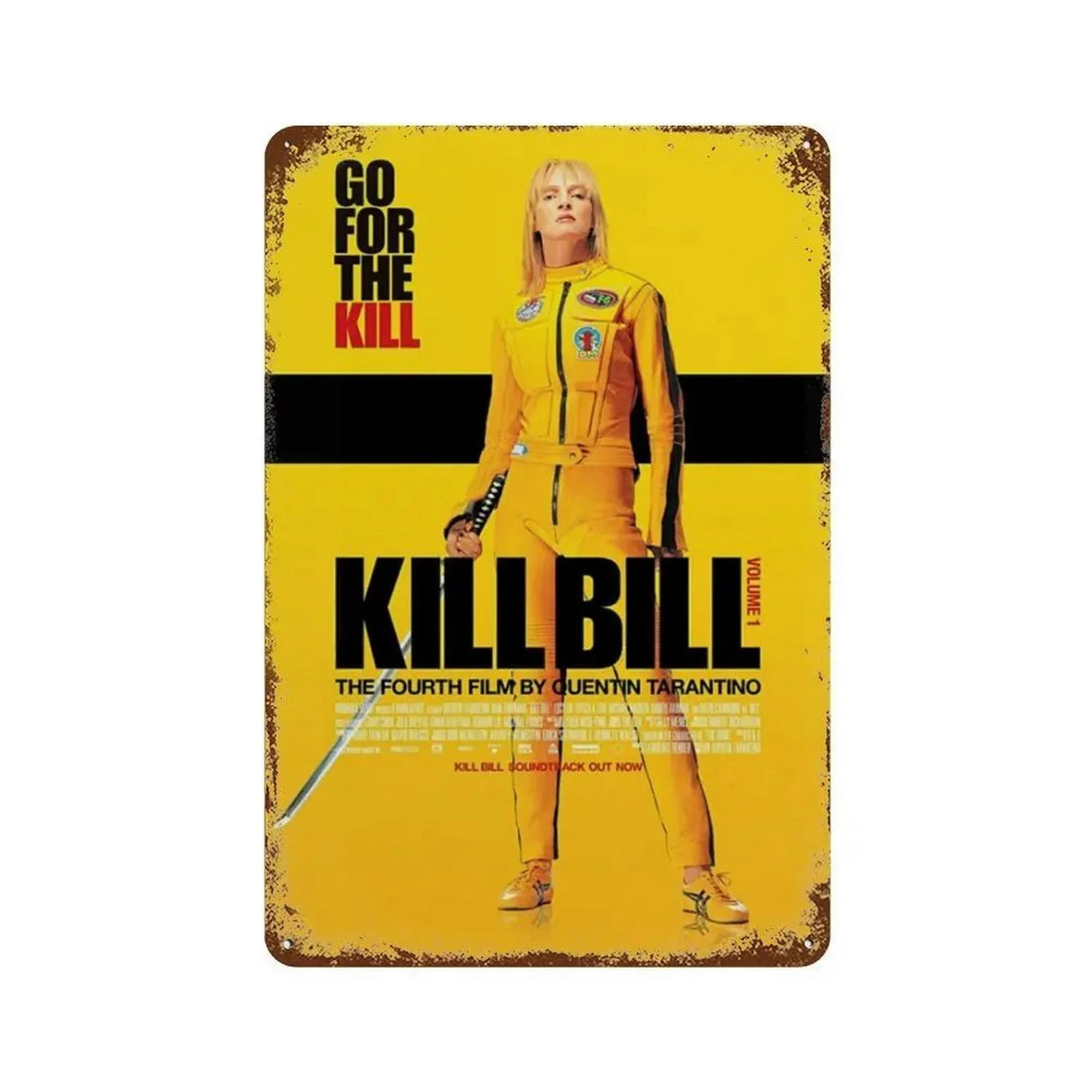 ヴィンテージ映画ブリキ看板 B