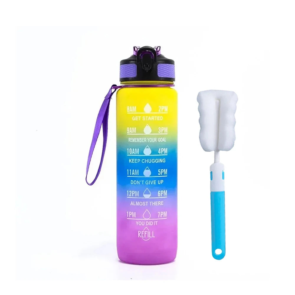 |イベント・ノベルティ用品 | 飲料水ボトル ストロー&ストラップ付 | 900ml