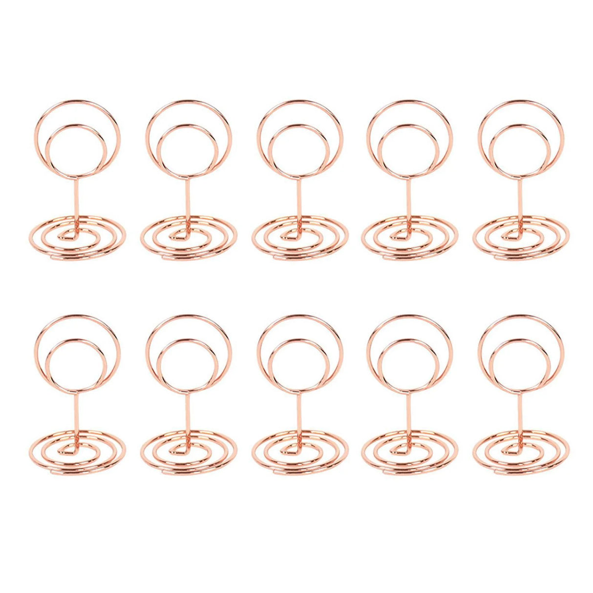 イベント・結婚式装飾|テーブルナンバーホルダー 20個セット ゴールド