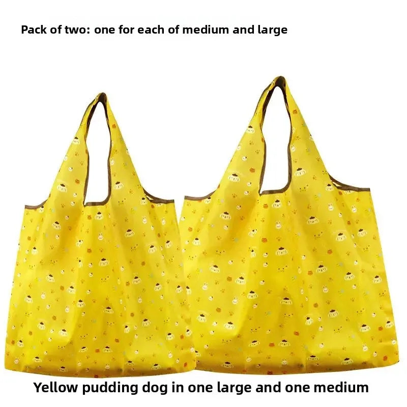 | ノベルティ用品 | かわいい厚手防水折りたたみエコバッグ