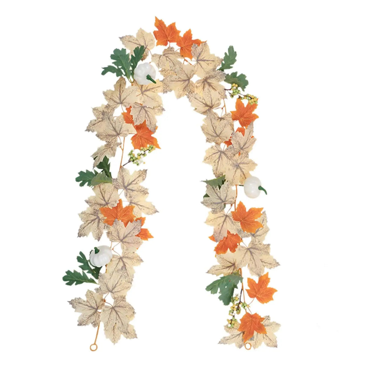 ハロウィンリース|メープルリーフつる 1.75m ホームデコレーション