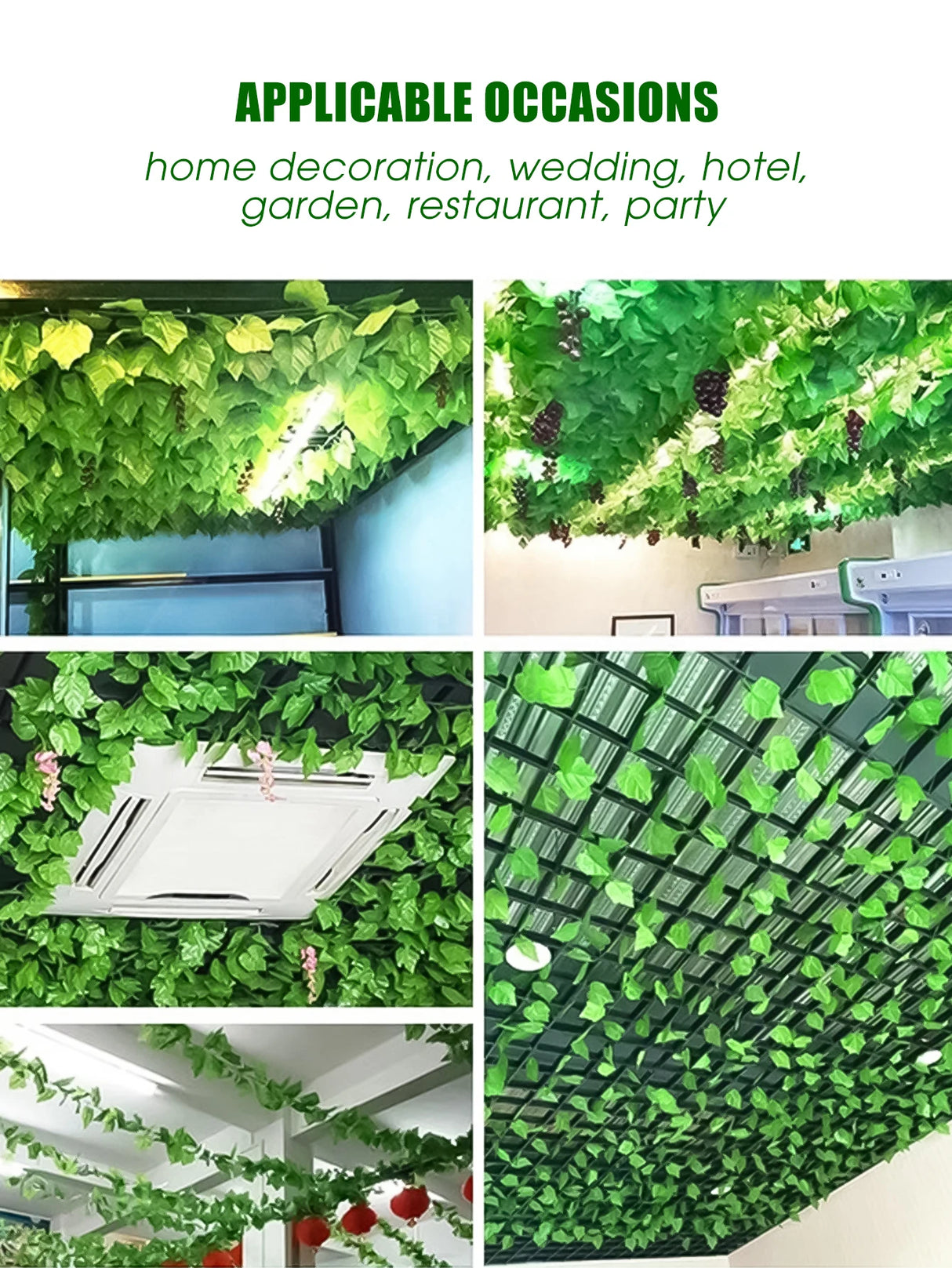 200cm・人工植物・ラタン・クリーパー