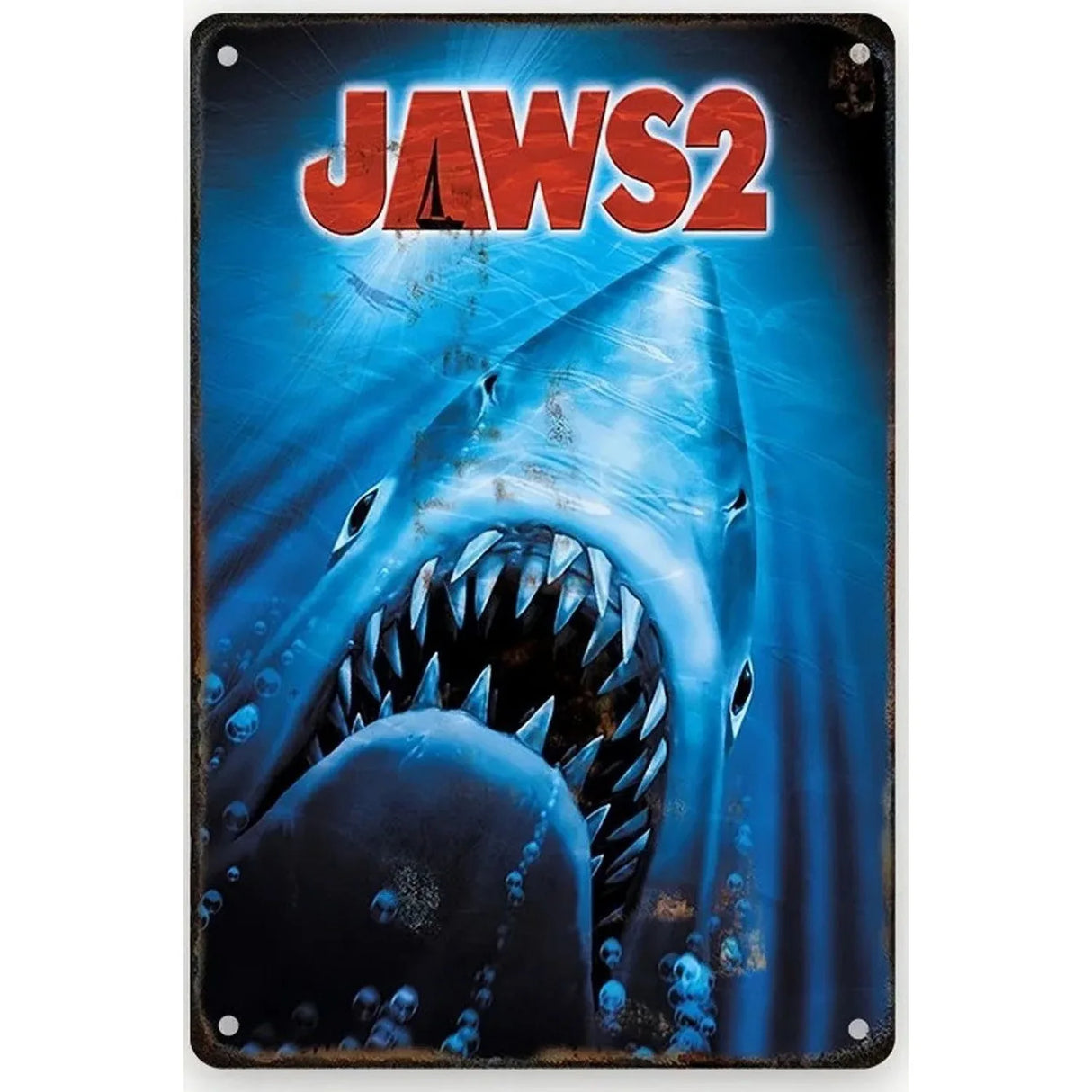 ヴィンテージ映画ブリキ看板 B