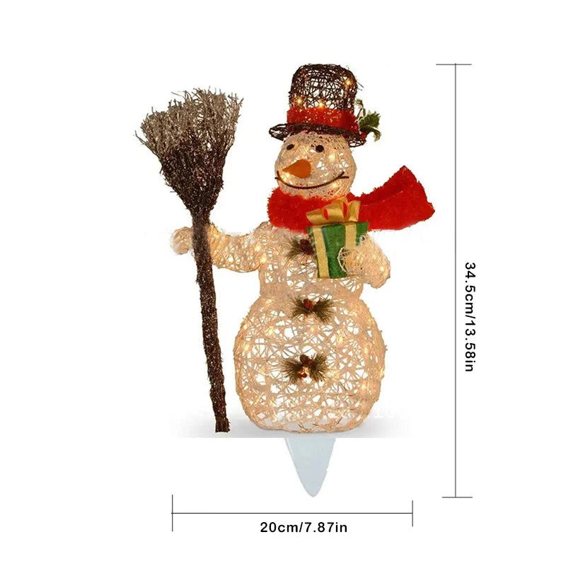 イベント・クリスマス装飾|LEDアクリルプレート型イルミネーション アニマル サンタクロース