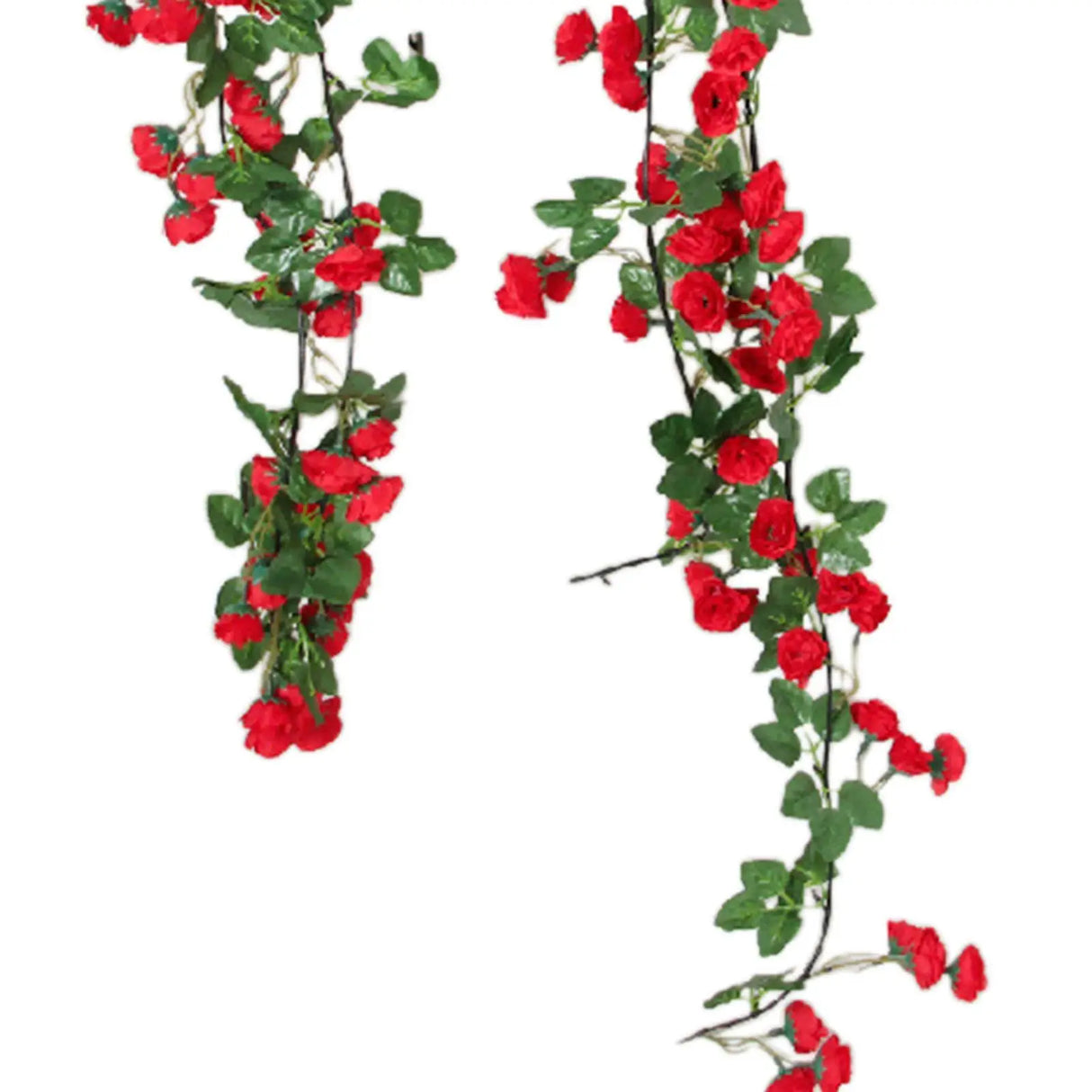 クリスマスガーランド|イベント・パーティー装飾| ローズガーランド 180cm