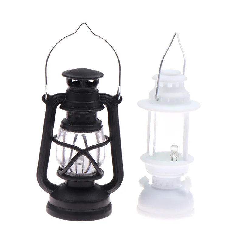 イベント・ハロウィングッズ|LEDレトロ型ミニランタン( 6cm~6.5cm)