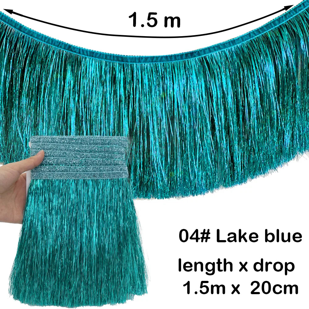 パーティー・インテリア装飾 誕生日用バナー フリンジガーランド 壁面装飾