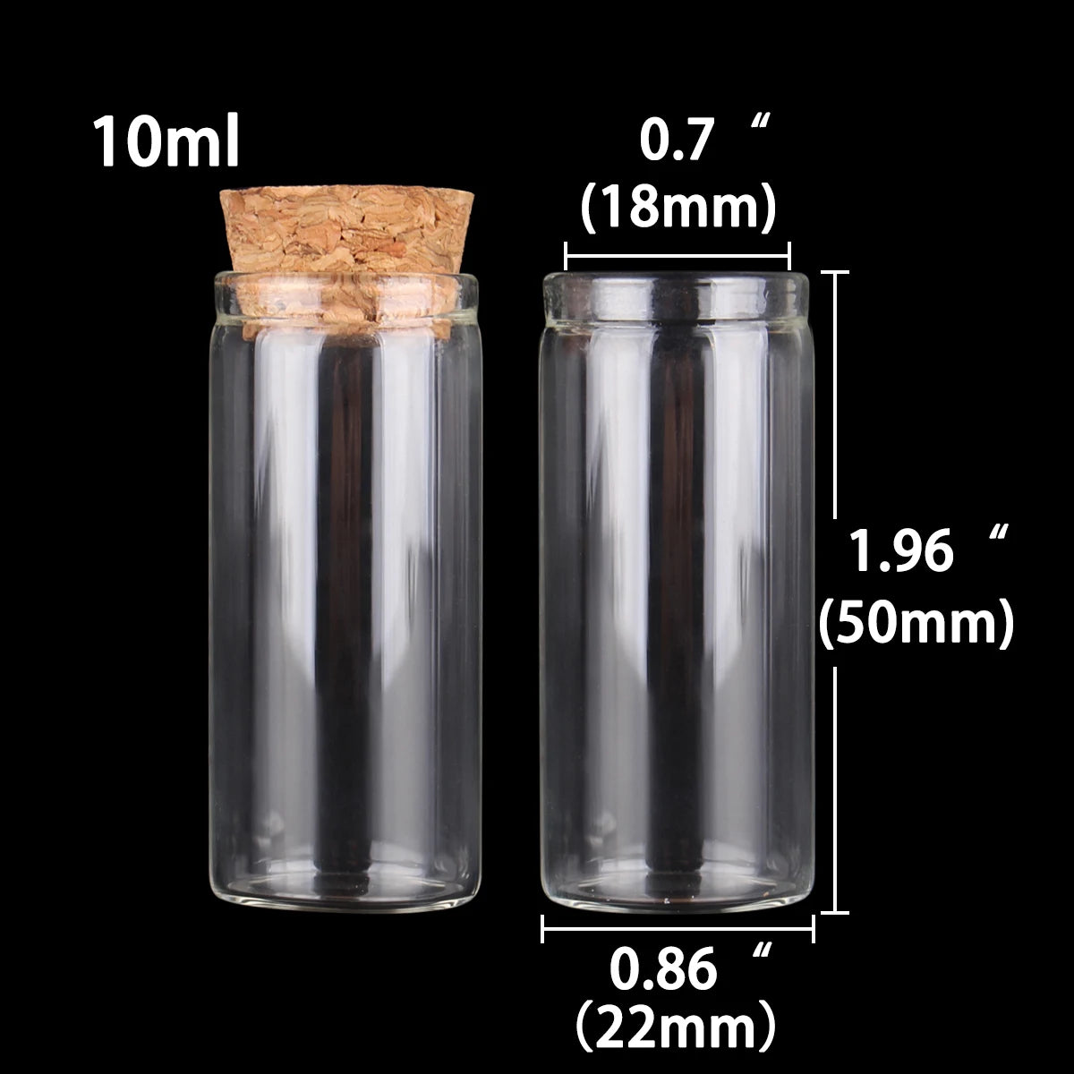 |イベント・ノベルティ用品 | コルク栓付きガラス試験管10個セット