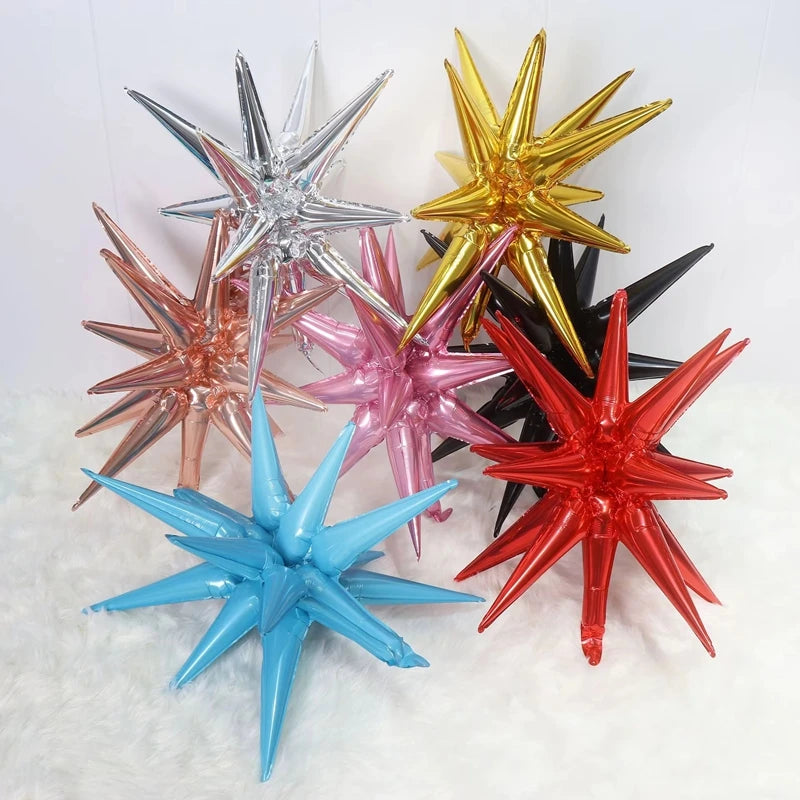 バルーン装飾 キラキラ型バルーン 2個/5個/10個 パーティー演出