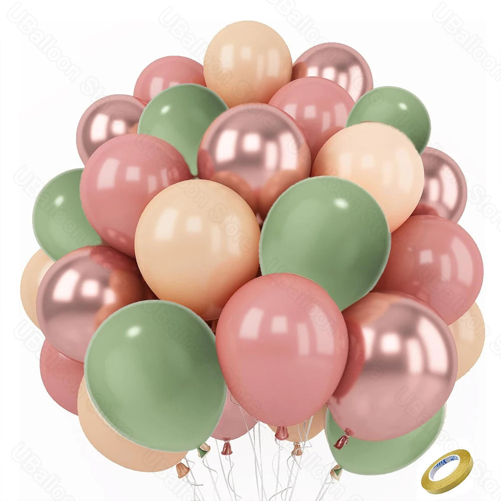ダスティピンクバルーン40個セット デコレーション用