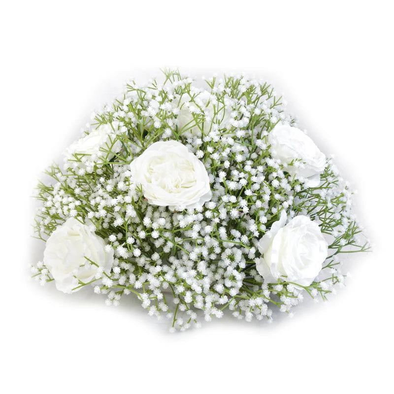 パーティー・ガーデン装飾|屋外用シルクフラワーボールアレンジメント