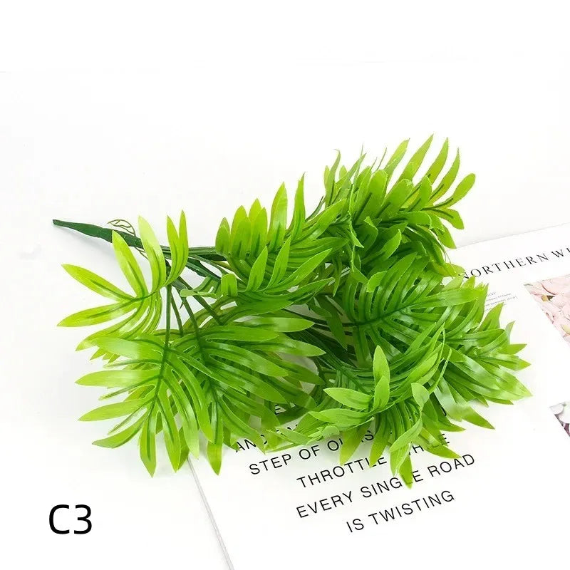 人工植物のデスクトップ装飾・フェイクグリーンの植物アクセサリー・プラスチックの花・屋外装飾