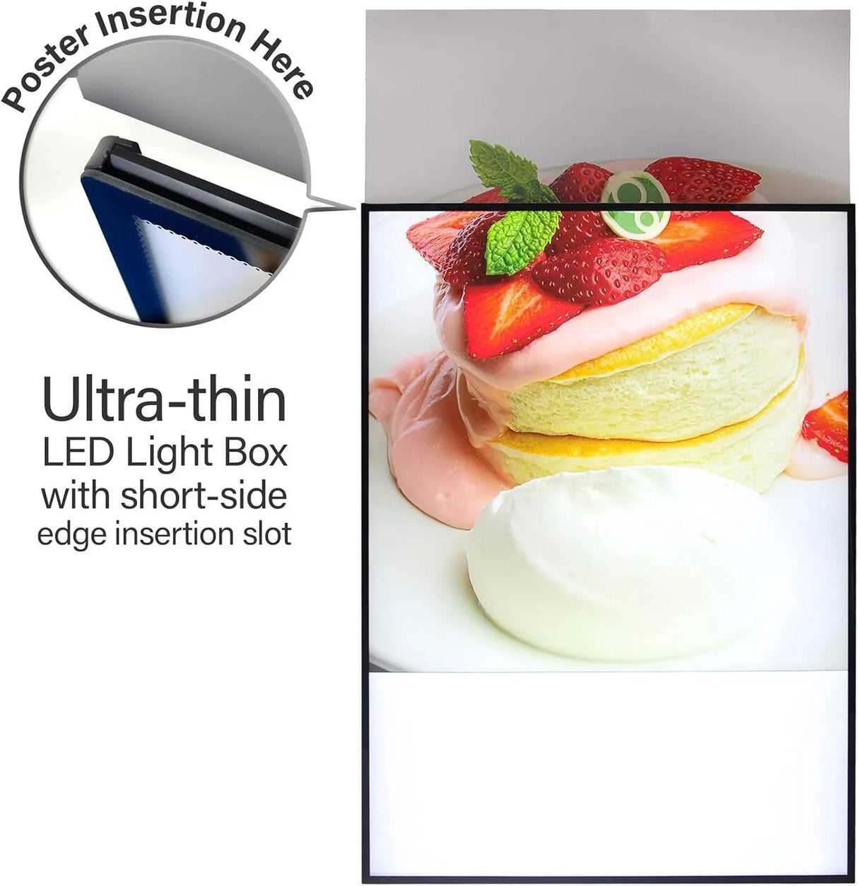 両面LEDライトボックスサインホルダー A4/A5