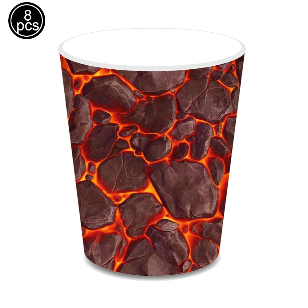 イベント・ハロウィングッズ|火山テーマのパーティーデコレーションセット