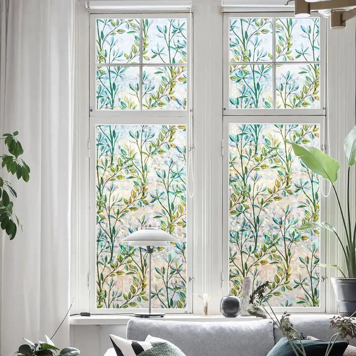 3Dウィンドウフィルム (UVカット・接着剤不要タイプ)