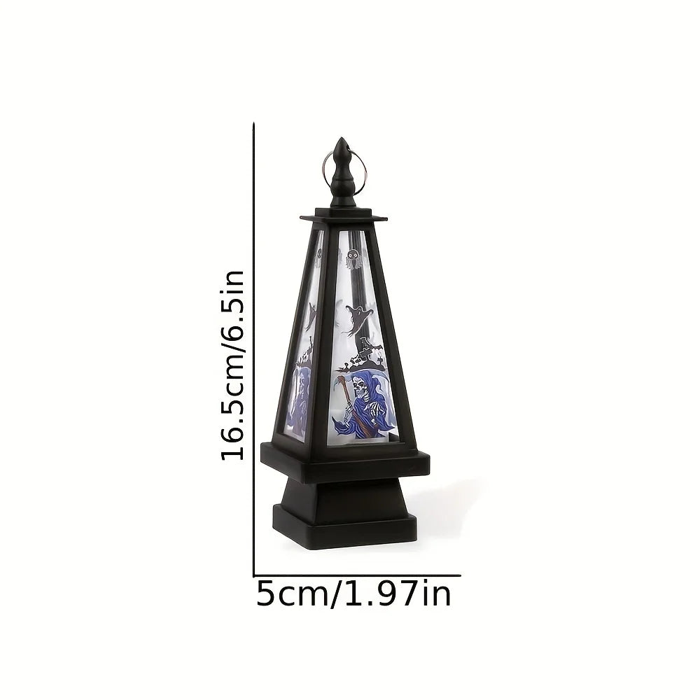 イベント・ハロウィングッズ|三角形パンプキンLEDランタン