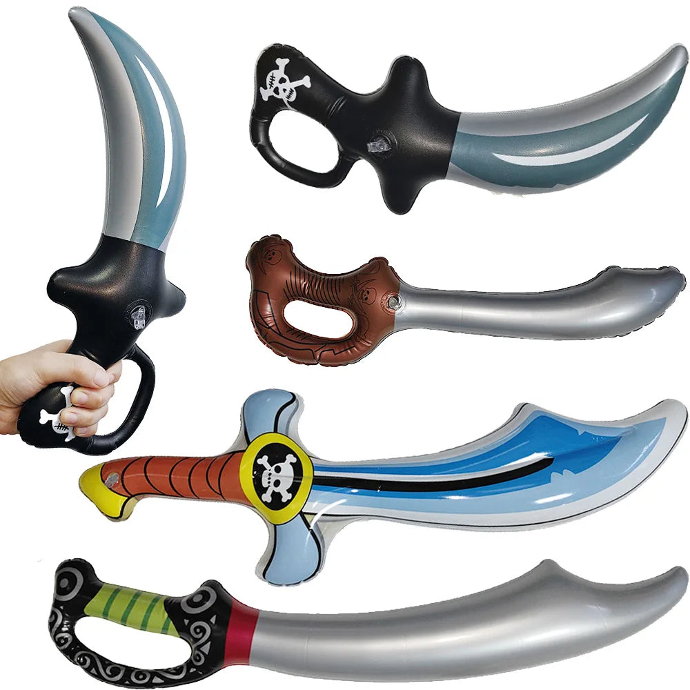 イベント・ハロウィングッズ|海賊ナイフ型バルーンセット