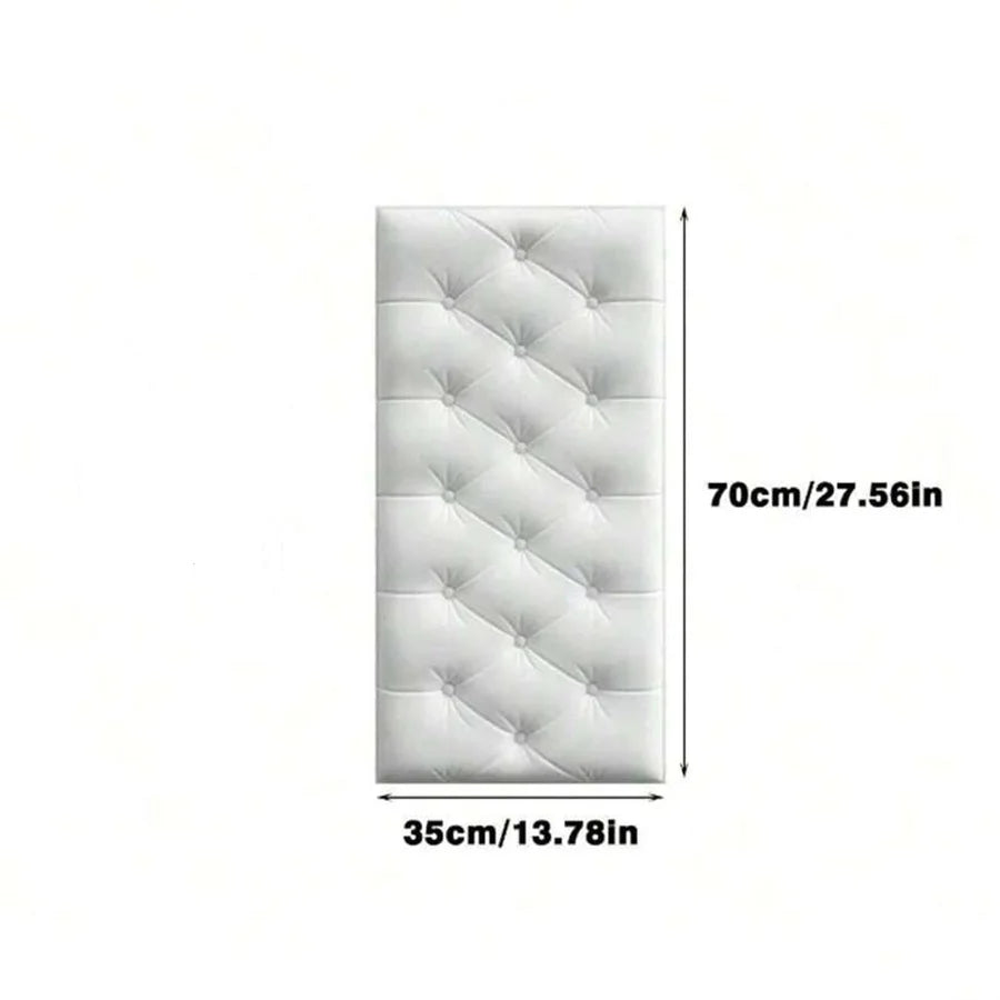 防音・衝突防止対策!キュートなクッション型風 ステッカー 35×70㎝ 厚さ7mm