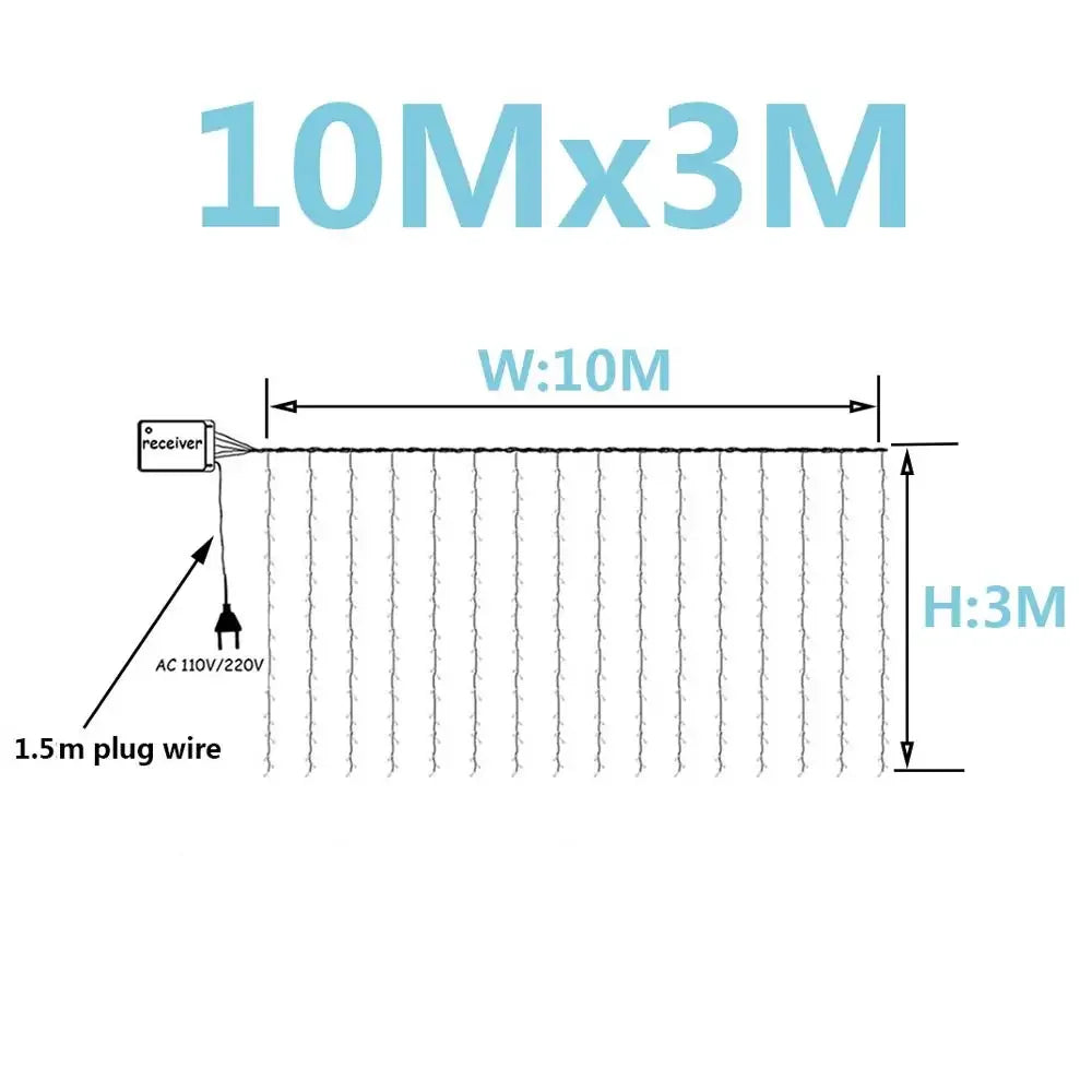 インテリア・パーティ装飾 | LED 屋外装飾つららライト