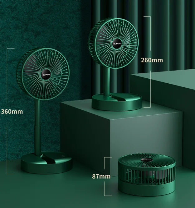 |イベント・ノベルティ用品 | USB充電式 折りたたみデスクトップファン