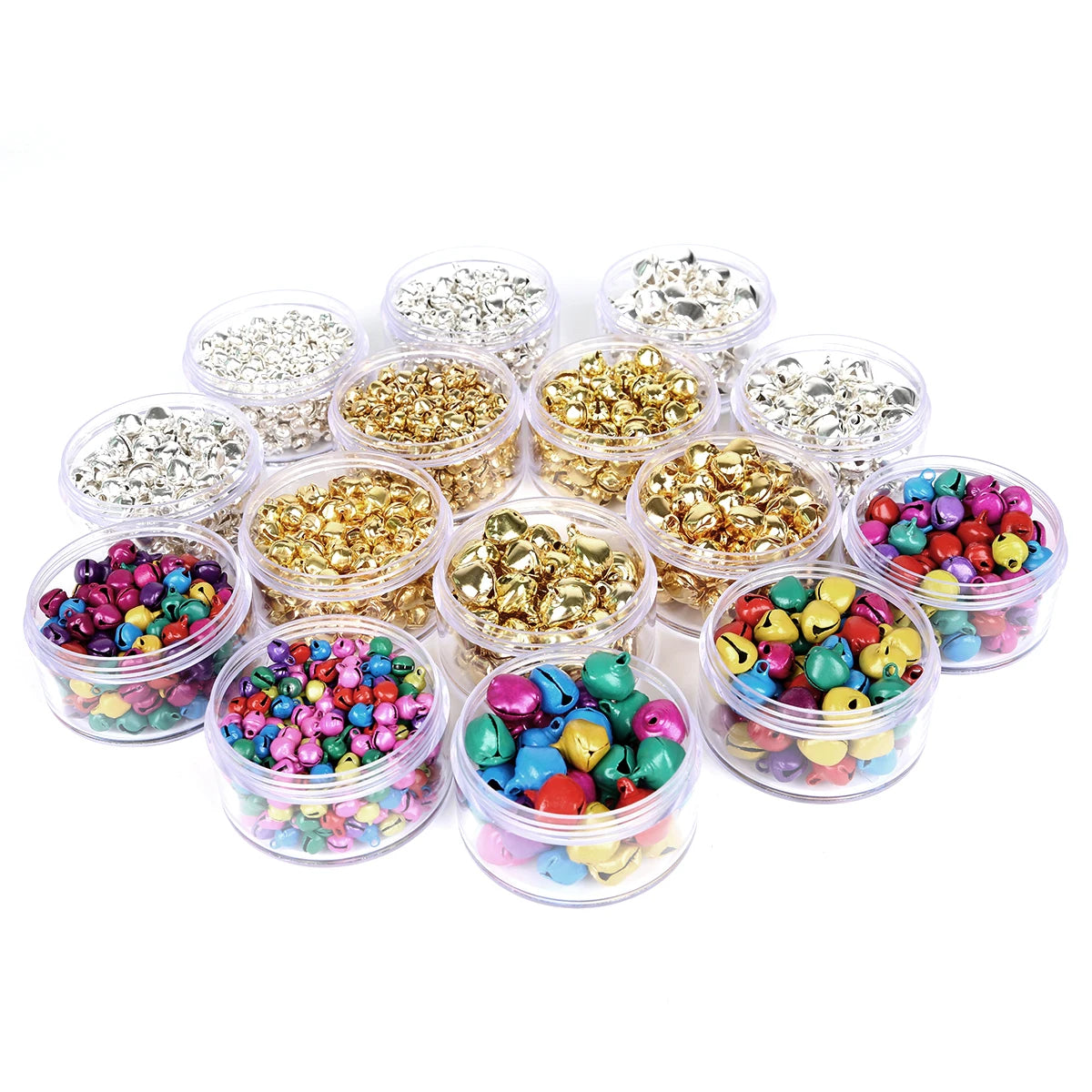 【クラフト・イベント装飾用】スモールベル型ビーズ