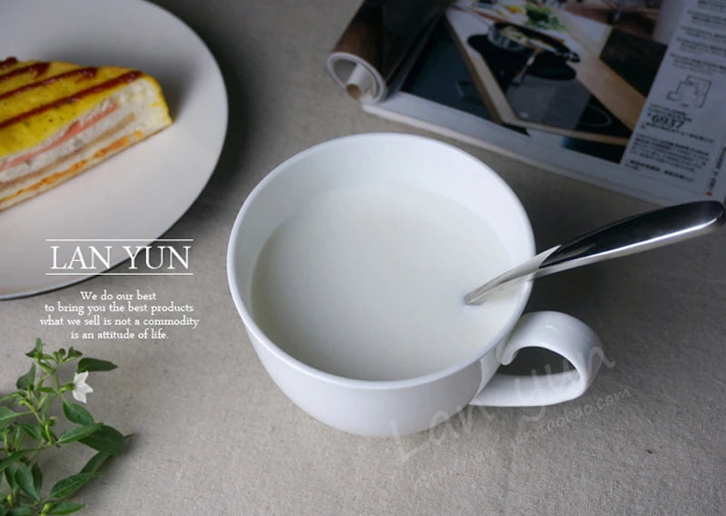 |イベント・ノベルティ用品 |ボーンチャイナ ホワイトマグカップ | 700ml