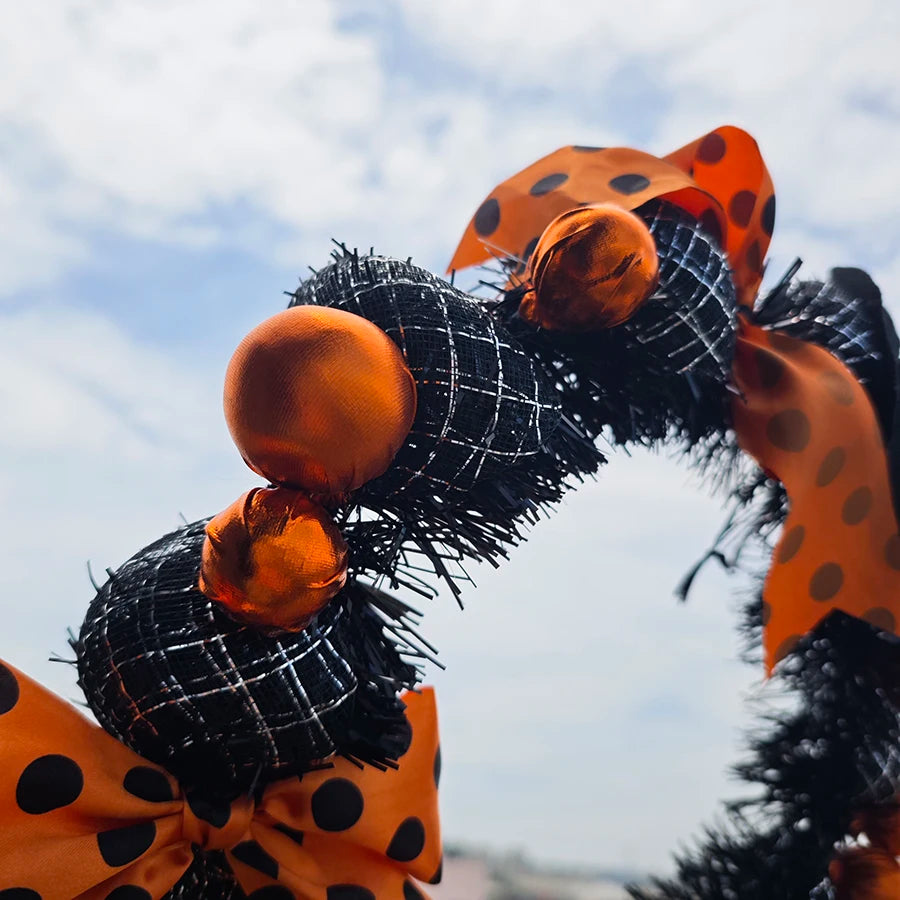 イベント・ハロウィングッズ|オレンジパンプキンガーランド