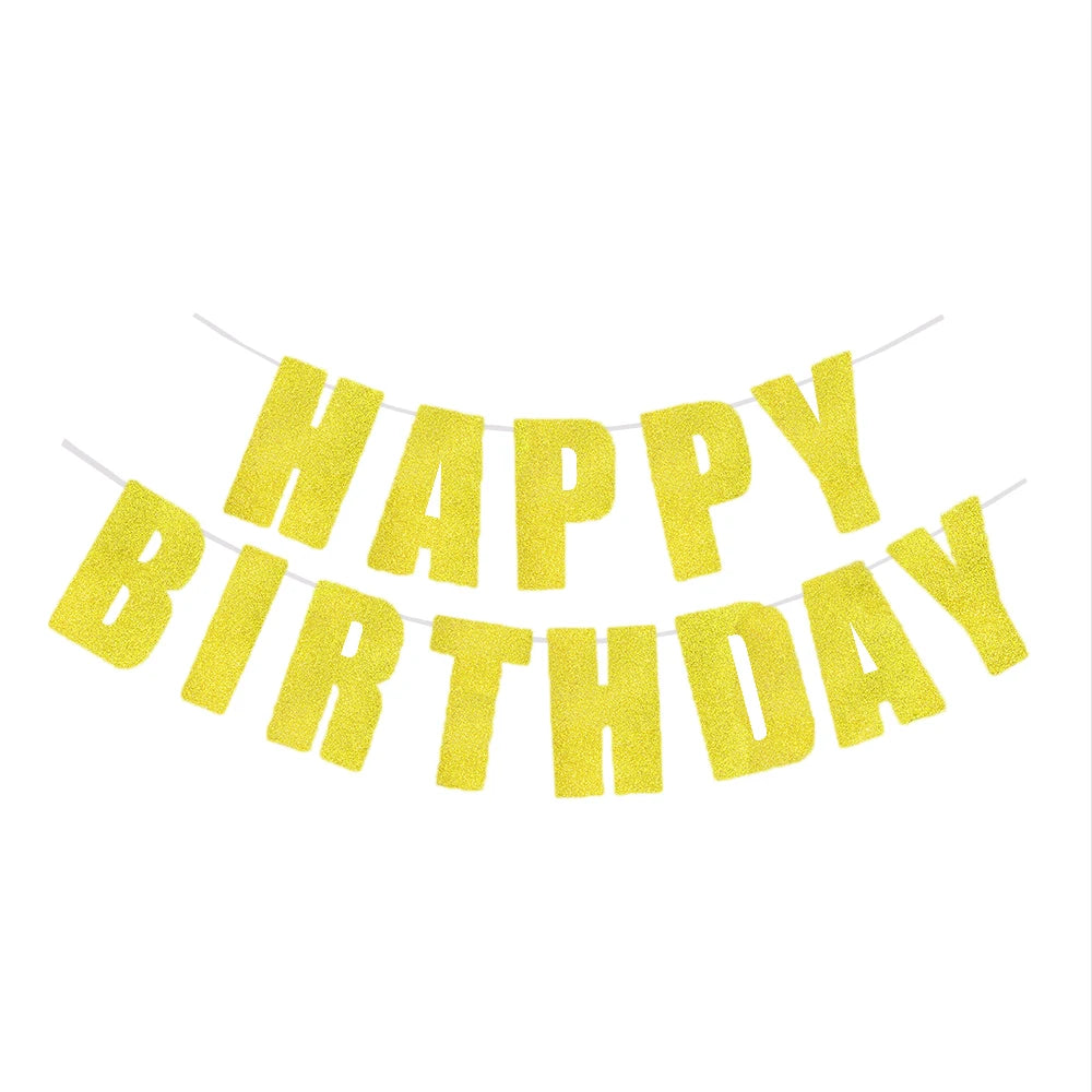 パーティー用装飾 誕生日用バナー 壁面装飾 華やか演出