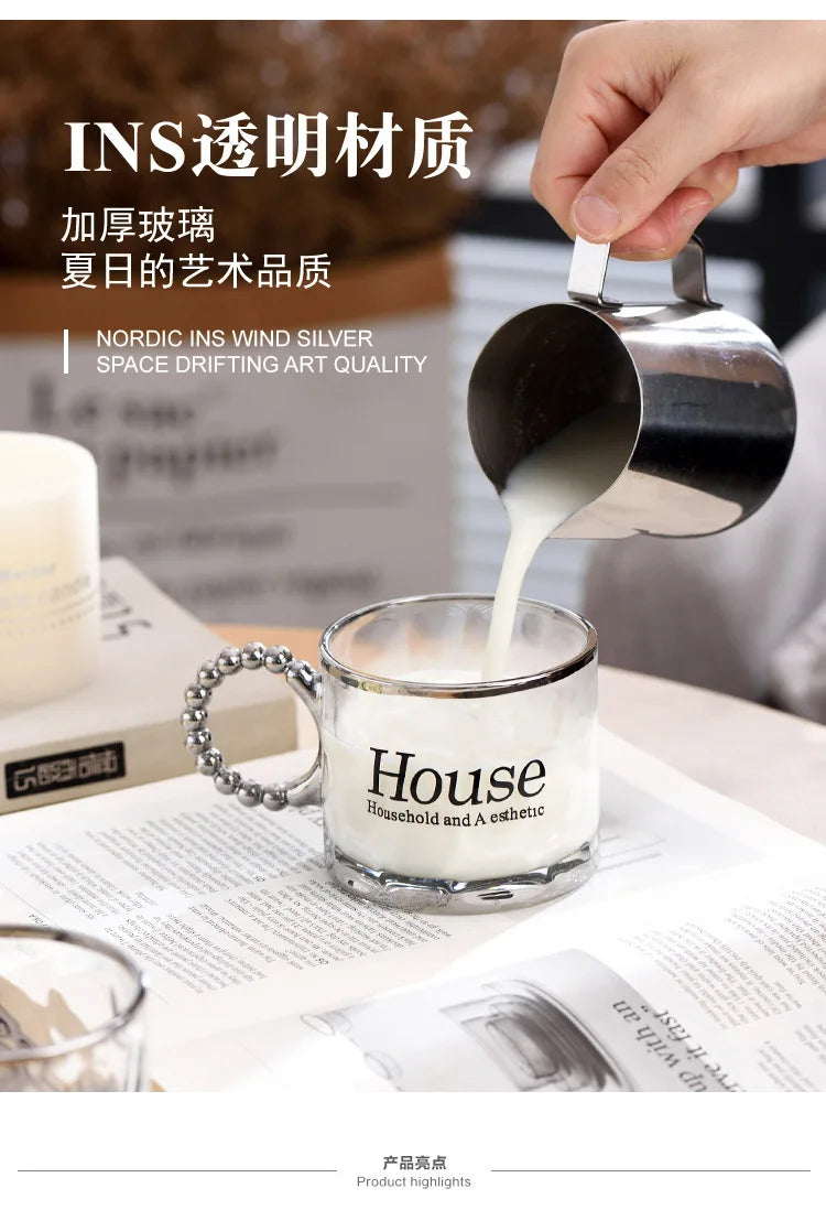 |イベント・ノベルティ用品 | 耐熱 氷カットガラス製マグカップ | 300ml