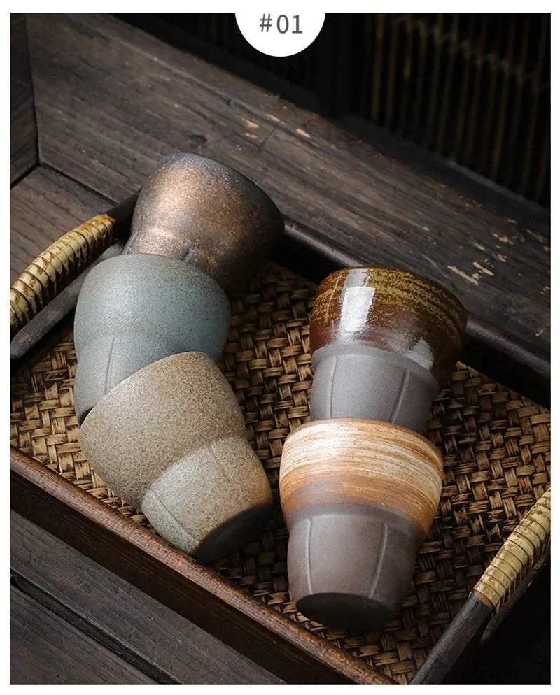 |イベント・ノベルティ用品 | 陶器製 陶芸品風デザインカップ | 150ml