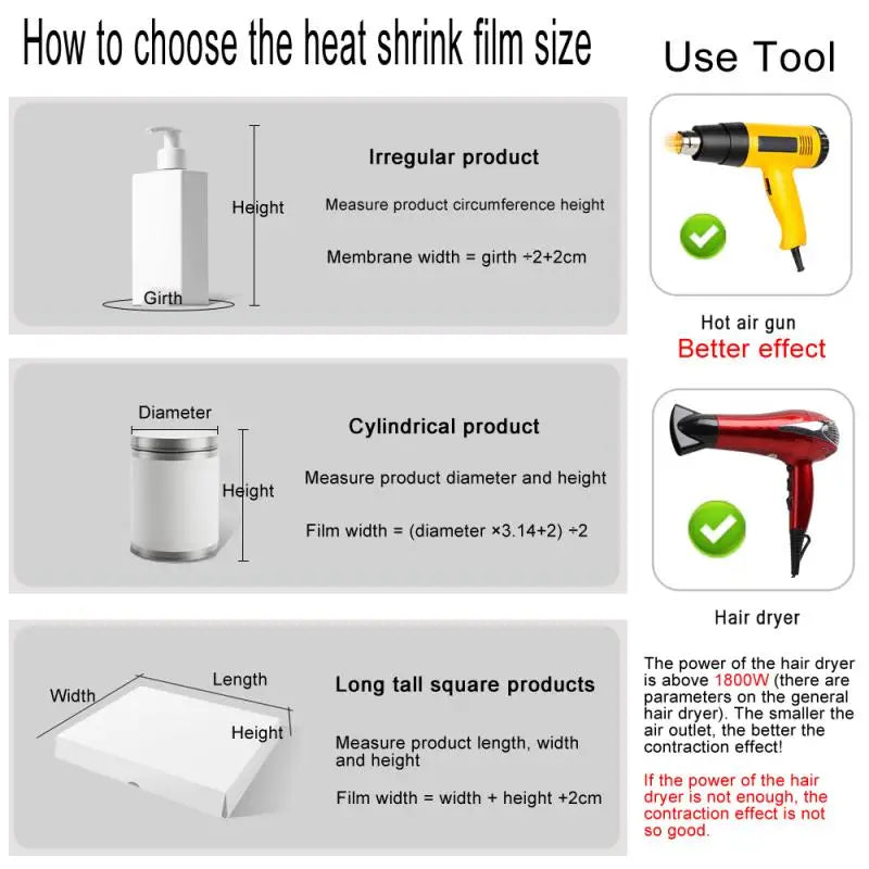 |イベント・ノベルティ用品 | 熱収縮透明バッグ 100個セット