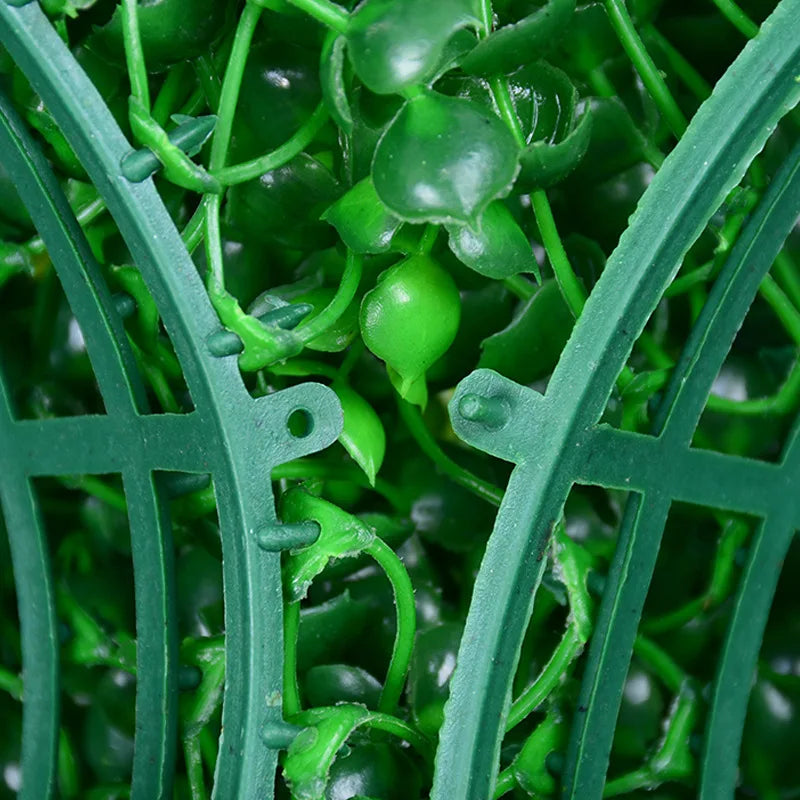 10〜50cmの人工緑の植物の芝生のボール