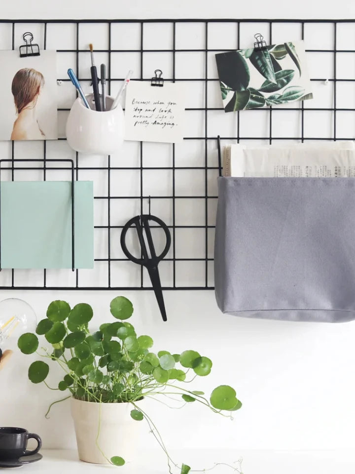 北欧風アイアン製DIYネット什器ハンギングラック