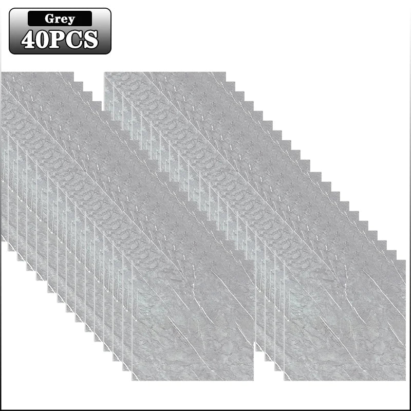 DIY用 マーブル柄タイル風 ステッカー 10枚/20枚/40枚 選べる数量