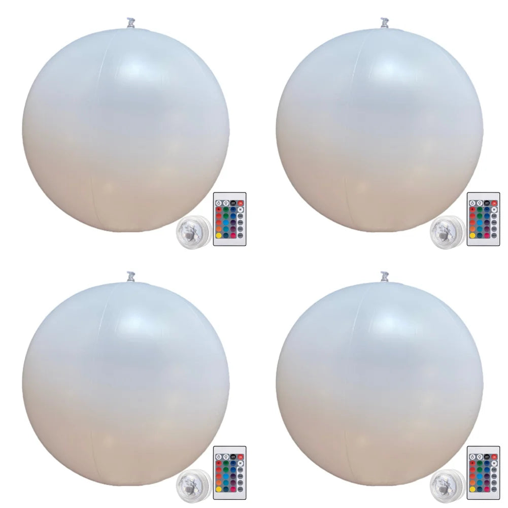 イベント・バルーン装飾|LED光るガーデンボールライトセット(1~5個)