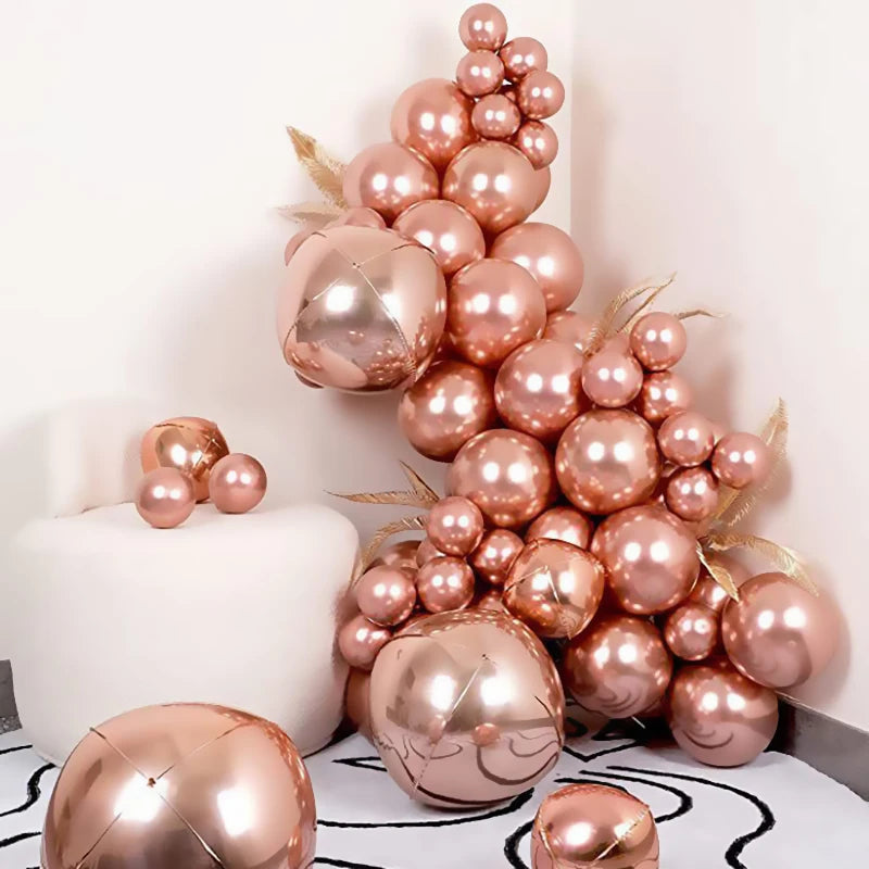 ホイル球状バルーン 4D 大型パーティー用