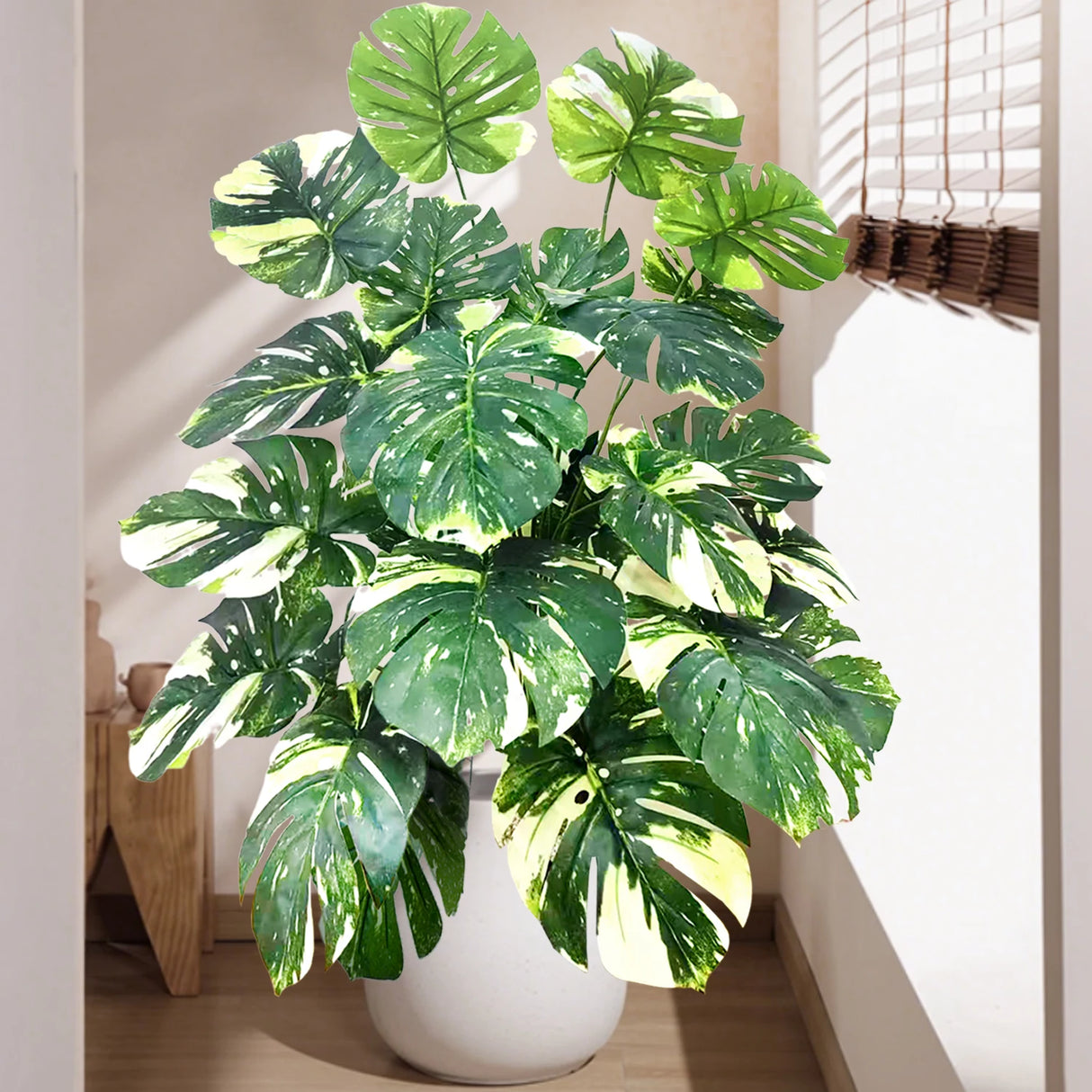 60~103cm・40.55インチ・人工モンステラ・ポトス