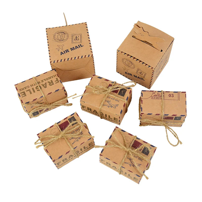 |イベント・ノベルティ用品 | スーツケース・エアメール型ギフトボックス10個セット