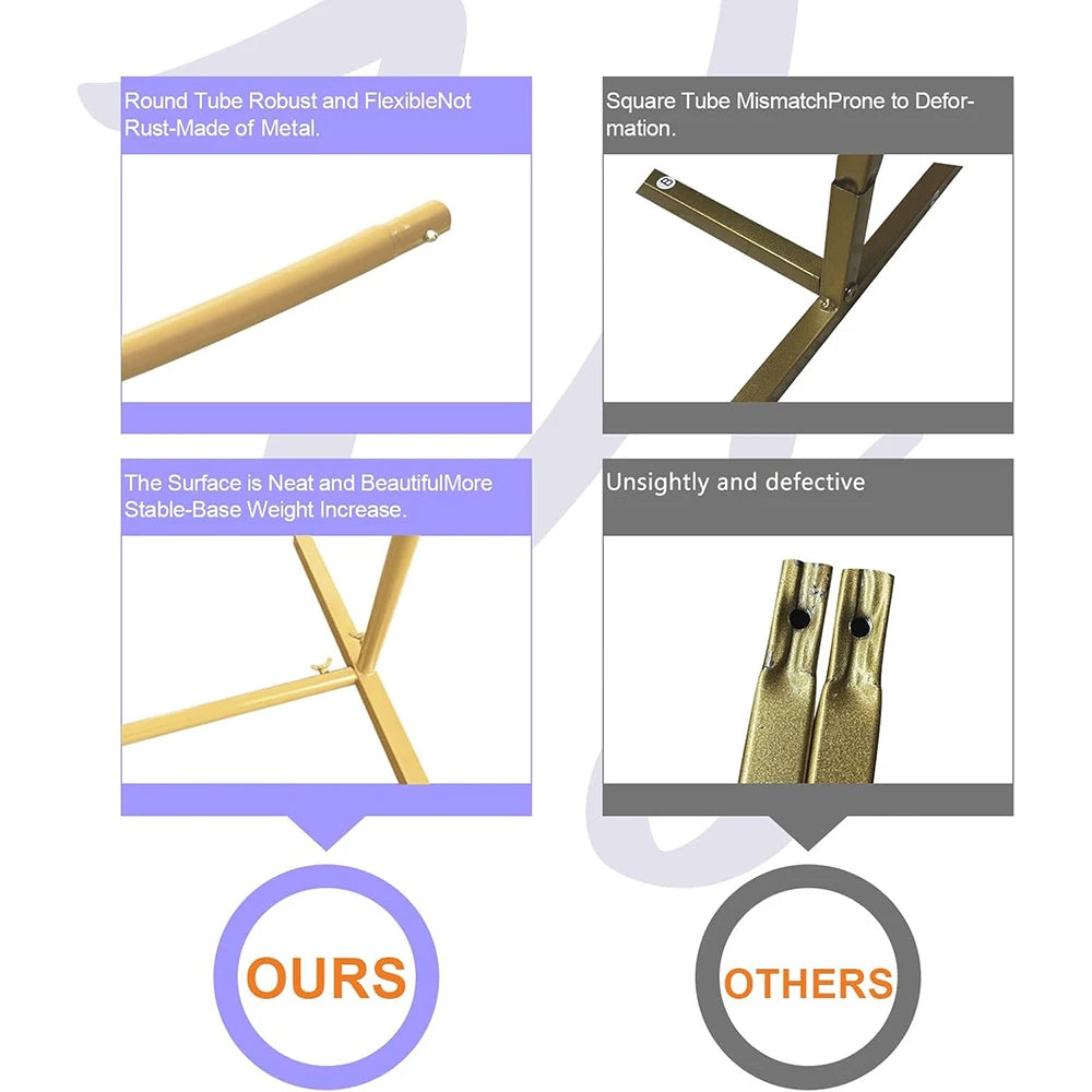 イベント・パーティー装飾 メタル製デコレーションフレーム 5サイズ 大小様々