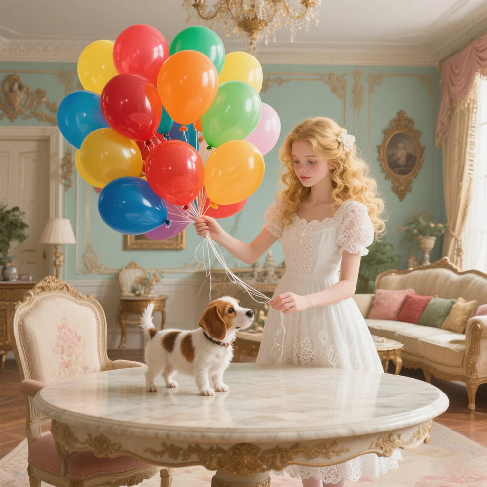 カラフルバルーン36個セット(10/12インチ)