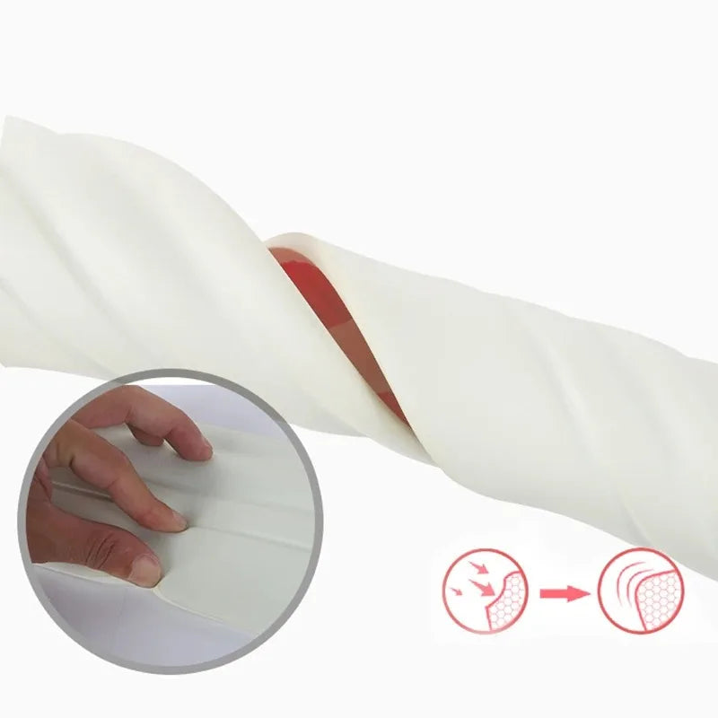 壁面衝撃吸収 幅木風粘着ボーダーシート 幅9.8㎝x200㎝ 厚さ11㎜