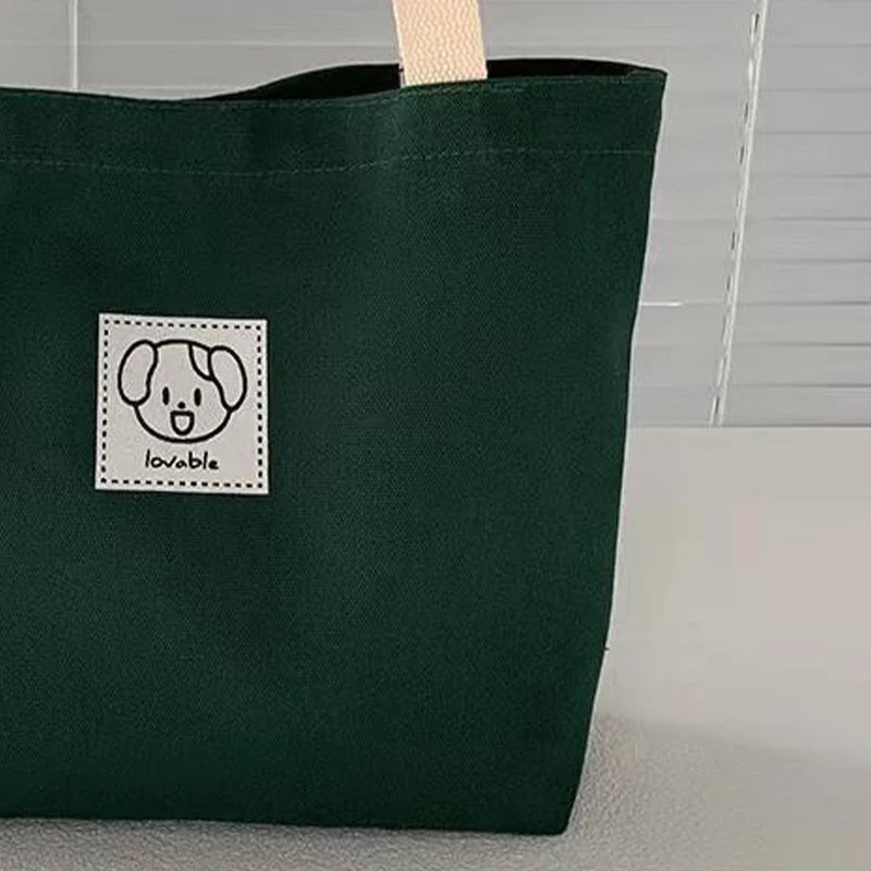 |ノベルティ用品 |シンプル大容量キャンバスバッグ | 29 ×31cm